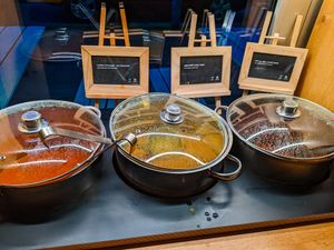 Today's soups at Sattgrün - Hafen at Sattgrün - Hafen in Dusseldorf