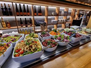 Buffet at Sattgrün - Hafen in Dusseldorf