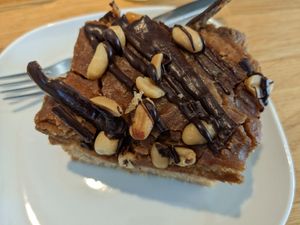 Peanut cake at Sattgrün - Hafen in Dusseldorf