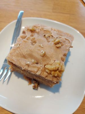 Maple walnut? cake at Sattgrün - Hafen in Dusseldorf
