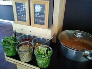 soup station at Sattgrün - Hafen in Dusseldorf
