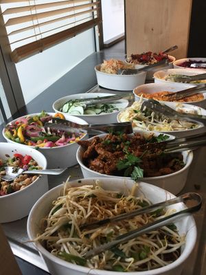 salads at Sattgrün - Hafen in Dusseldorf