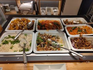 Buffet at Sattgrün - Hafen in Dusseldorf