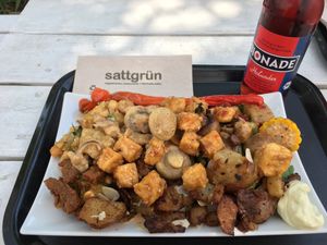 All vegan  at Sattgrün - Hafen in Dusseldorf