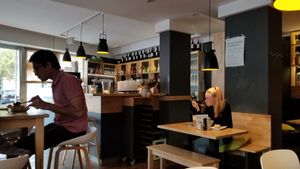 Inside at Sattgrün - Hafen in Dusseldorf