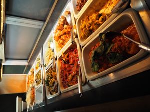 We eat 1 at Sattgrün - Hafen in Dusseldorf