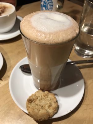 Chai Latte at Sattgrün - Hafen in Dusseldorf