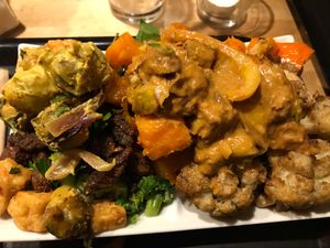 Fuller small plate :) at Sattgrün - Hafen in Dusseldorf