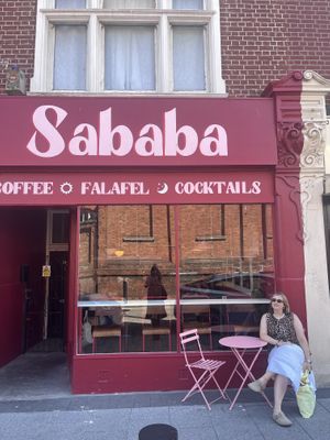   at Sababa in Southend-on-sea