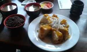 Tofu steaks  at Yamamori Noodles in Dublin