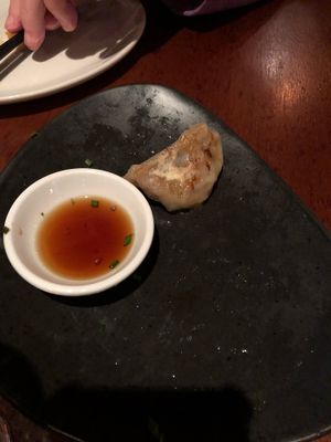 The Final Pumpkin Gyoza at Yamamori Noodles in Dublin