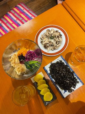 Seaweed with avocado 🥑  at Ningen Restaurant in Tokyo