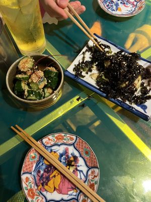   at Ningen Restaurant in Tokyo