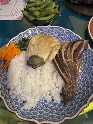   at Ningen Restaurant in Tokyo