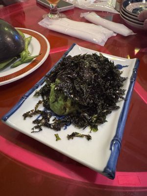   at Ningen Restaurant in Tokyo