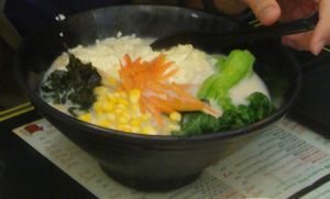 Noodle soup at Jade Vegetarian - Jane Heart in Kowloon