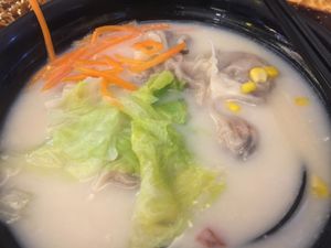 Dumplings soup at Jade Vegetarian - Jane Heart in Kowloon