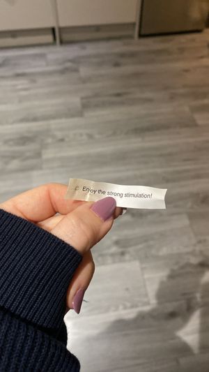 Interesting fortune cookie  at Lotus Leaf in Birtley