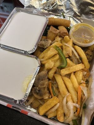 Vegan Munch Box - you naughty naughty boy, naughty boy  at Lotus Leaf in Birtley