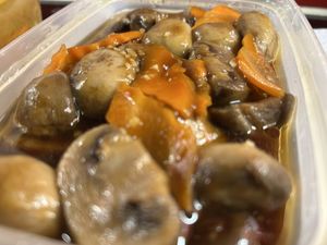 Fried happy mushrooms   at Lotus Leaf in Birtley