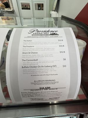   at Providence Vegan Deli in Providence