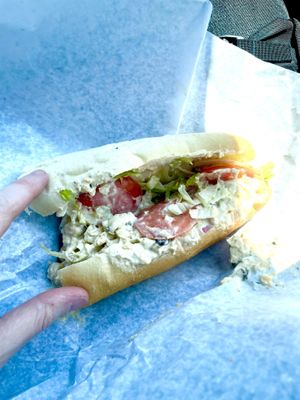 Tuna special  at Providence Vegan Deli in Providence