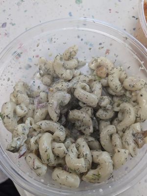 macaroni salad at Providence Vegan Deli in Providence