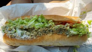 Huge Toona at Providence Vegan Deli in Providence