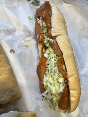 The Frank  at Providence Vegan Deli in Providence