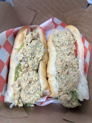 The Big Toona. Chickpea tuna sandwich at Providence Vegan Deli in Providence