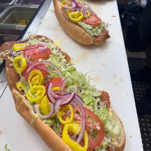 You get your moneys worth here! at Providence Vegan Deli in Providence