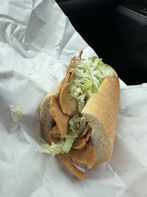 The trio  at Providence Vegan Deli in Providence