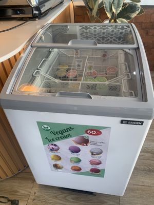 Vegan ice cream   at V-Tribe in Chiang Mai