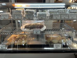 Brownie selectionn  at V-Tribe in Chiang Mai