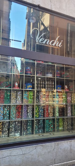 Store front at Venchi in Venice