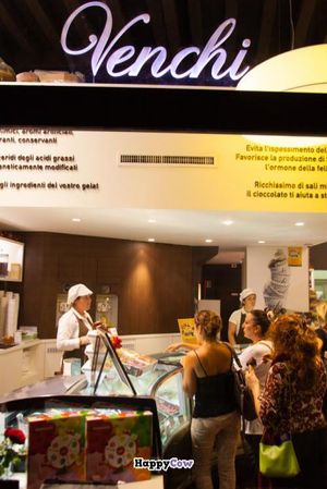 Our favourite find in Venice! at Venchi in Venice