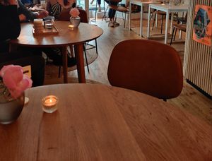 cute interior :) at piu-Ma in Gmunden