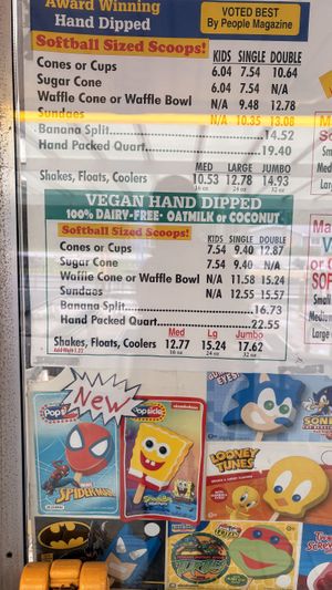 Menu   at Dairy Twist Cafe in Wolverine Lake