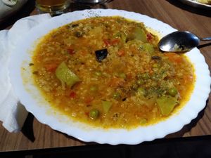 Vegetable stew at Kristal in Jajce