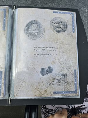 Menue1 at Pannenkoekenhuis Kijkduin  in The Hague