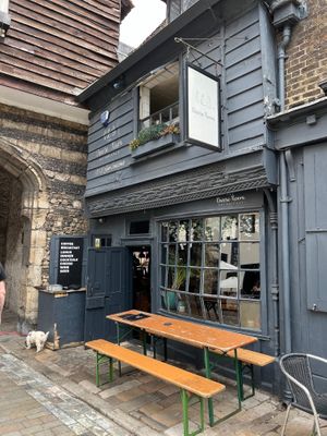 Exterior listed old building at The Cheese Room Botanicals in Rochester