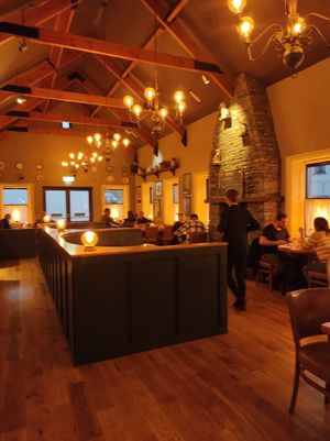 Inside at Fitz's Bar in Doolin