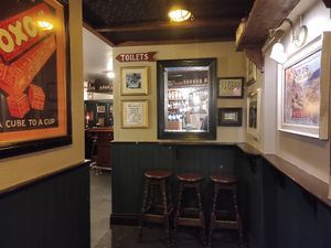 Inside at Fitz's Bar in Doolin