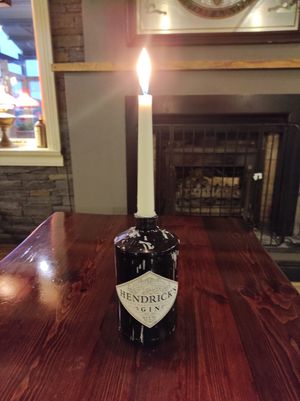 Detail at Fitz's Bar in Doolin