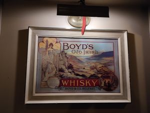 Detail at Fitz's Bar in Doolin