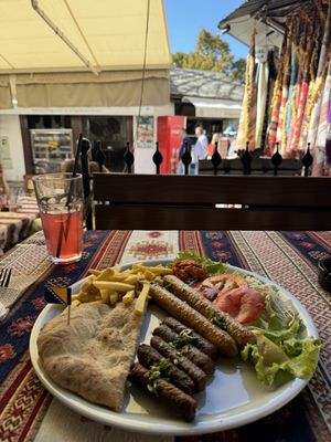 Vegan mix   at Vrata Orijenta in Mostar