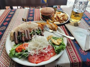 43KM for the 2 meals and beer at Vrata Orijenta in Mostar