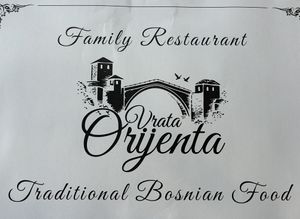 Name   at Vrata Orijenta in Mostar