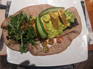 Crepe Montes de María Vegano - 3.5/5 at Crepes & Waffles in Medellin