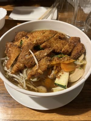 “Ramen"  at Sosaku Vegan Restaurant in Vienna